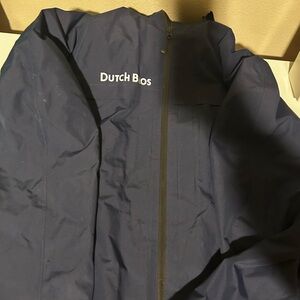Dutch bros rain jacket